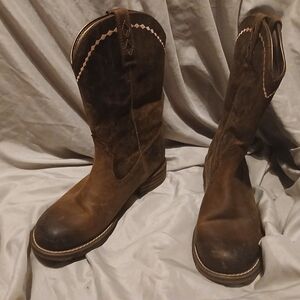 Ariat Brown Leather Boots